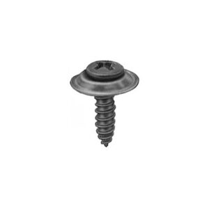 #8 Phillips Oval #6 Head Countersunk Tap Screws Black Phosphate