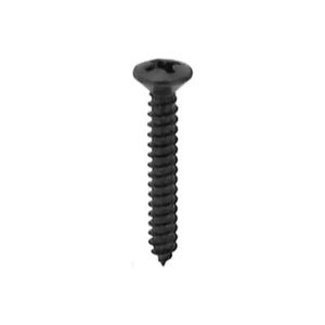 #6 Phillips Oval Head Tap Screws Black Oxide