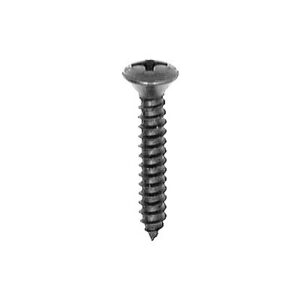 #8 Phillips Oval Head Tap Screw Black Oxide