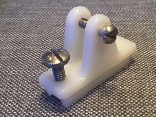 Deck Hinge Lock White