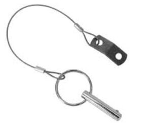 Quick Release Pin w/ Cable and Tab SS
