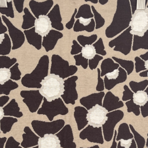 Poppy Chocolate Fabric