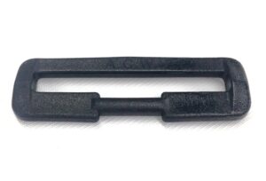 2" Snap Loop Black Plastic