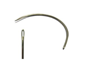 Light Curved 3 Square Point Needle