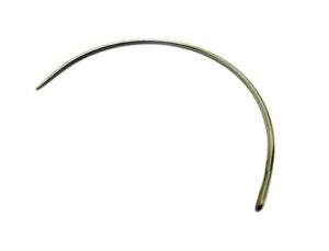 3" Curved Lampshade Round Point Needle