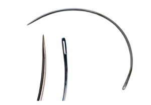 4" Heavy Curved Round Point Needle