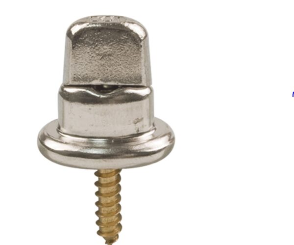 Common Sense® Turn Buttons Single Stud Steel Screw