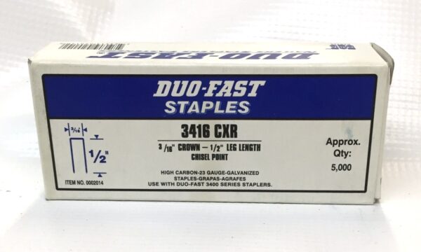 #34 Staples Galvanized