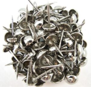 French Natural Nickel Plated Nails