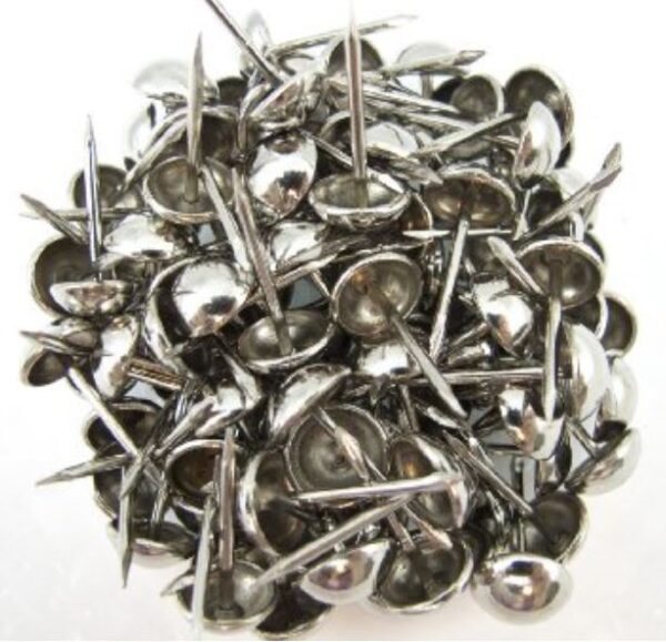 French Natural Nickel Plated Nails