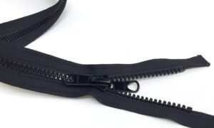 #8 Premade Separating Boat Zipper Black
