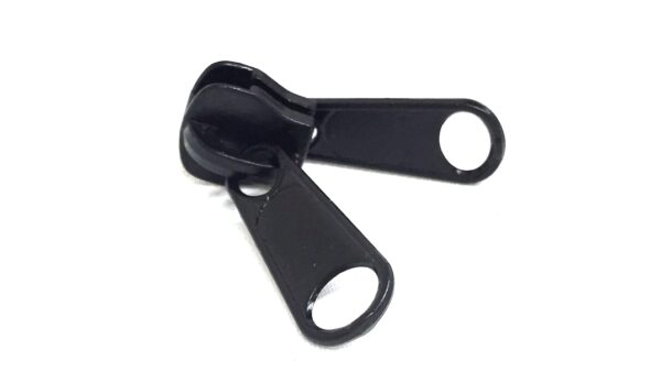 #8 Molded Zipper Double Pull Non-Locking